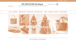 Desktop Screenshot of boutiquelescreateurs.com